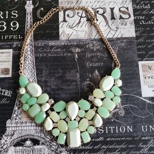 Aldo Mint Green Statement Necklace